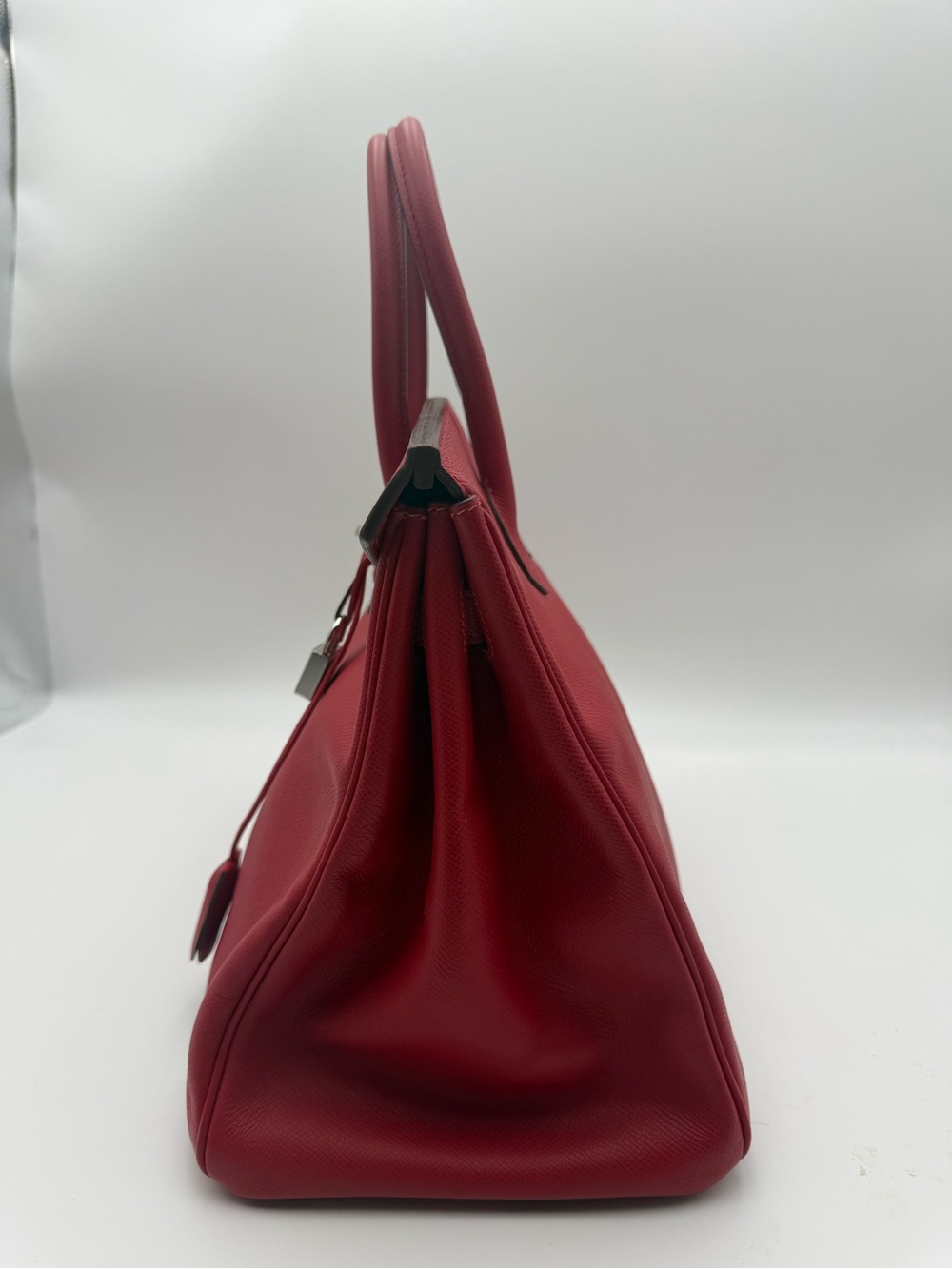 Hermes Birkin 35 2012 (P in Square) with box, dust bag, and rain jacket - Picture 5 of 15